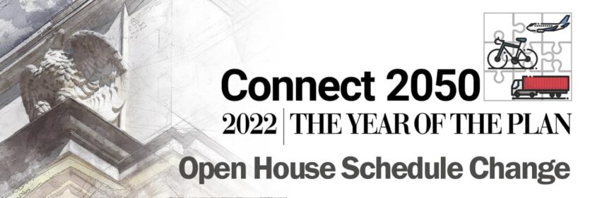MATS Connect 2050 Open House Schedule Change graphic